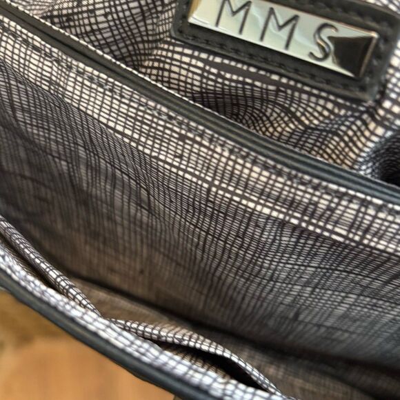 MMS Black Studded Crossbody Purse - Picture 5 of 6